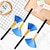 cheap Laptop Bags,Cases &amp; Sleeves-Computer Keyboard Gap Cleaning Brush Notebook Digital Lens Dust Removal Tool Soft Brush Fan-Shaped Wool Brush