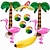 olcso hawaii nyári buli-pvc medence felfújható kókuszfa flamingó strandlabda banán játék ajándék reklám kellékek rendezvény kellékek