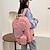 Χαμηλού Κόστους Τσάντες βιβλίων-σχολικό σακίδιο τσάντα πλάτης σχολική τσάντα μονόχρωμη για κορίτσια μεγάλης χωρητικότητας oxford υφασμάτινη σχολική τσάντα τσάντα πλάτης τσάντα 11,02*7,08*17,71 ίντσας, back to school δώρο