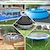 ieftine huse pentru mobilier de terasă-Husă rotundă pentru piscină pentru câini, husă pliabilă pentru piscină pentru animale de companie, husă de protecție impermeabilă, rezistentă la praf și lavabilă, cu design cu șnur
