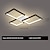 Недорогие Потолочные светильники с диммером-светодиодный потолочный светильник55/78см 3/5-светодиодная геометрия дизайн с регулируемой яркостью алюминий окрашенная отделка роскошный современный стиль столовая спальня подвесные светильники