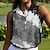 cheap Women&#039;s Golf Clothing-Acegolfs Women&#039;s Golf Polo Shirt Golf Shirt Button Up Polo Pink Red Grey Sleeveless Golf Apparel Golf Clothes Color Block Ladies Golf Attire Clothes Outfits Wear Apparel