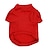 preiswerte Hundekleidung-Hemden für Hunde, schlichte Kleidung mit Hundebadebürste, Chol&amp;amp;Vivi hund t-shirt weste weich und dünn 1 stücke kleidung shirts fit