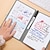 abordables Carnets et planificateurs-petit tableau blanc effaçable à sec portable 4 couleurs disponibles bloc-notes de tableau blanc de bureau 9.46.5 pouces pour cadeau d&#039;école de bureau pour les enfants, cadeau de retour à l&#039;école
