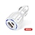 cheap Car Charger-Charging Station 30 W Output Power 2 Port Car Charger CE Certified Security Protection For Cellphone Tablet iPhone iPad Cell Phone Tablets