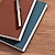 cheap Notebooks &amp; Planners-Soft Leather Sheepbark Notebook Business Work Notebook Office Notepad Annual Meeting Notebook, Back to School Gift