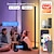 preiswerte Intelligente Dekorative Lichter-Graffiti Intelligente WiFi LED Smart Light LED Stehlampe Netz Rotlicht mit Musik-Sync Farbwechselnder Stehlampe mit Fernbedienung  App-Steuerung Timer Ambiente Stehlampe