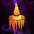 cheap Halloween Lights-Glowing Halloween Holiday LED Lights Hat Can Be Worn On The Head Or As A Pendant Witch Hat Garden Hotel Wedding Decoration Halloween Funny Tricky Supplies Halloween Shelf Display Halloween Party Supplies Trick Or Treat Silicone