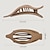 abordables Accessoires de coiffure-1pc pinces à cheveux en alligator pour femmes, pinces à griffes plates mates pour cheveux épais pinces à cheveux plates pinces à mâchoires françaises barrette, 4,52 &quot;pinces crocodile pour cheveux,