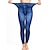 abordables Multipack-Paquets multiples 2 pièces Femme Bleu Mince Pantalon Legging Poche Imprimer Papillon Plein Air Casual Polyester Eté