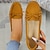 ieftine Pantofi Joși de Damă-Pentru femei Pantofi Flați Slip-On-uri Sandale plate Mărime Plus Size Adidași adezivi Zilnic Culoare solidă Vară Toc Drept Vârf deschis Modă Confortabili minimalism Imitație Piele Dantelat Negru