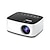 abordables Projecteurs-LED VidéoprojecteurUltra-Portables Vidéoprojecteur pour Home Cinéma 1080P (1920x1080) 320*240 400 30-80    1.2-1.6   16:943 ,,,5-2   0.26  114*91*51 lm Compatible avec iOS et Androïd