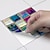 preiswerte Wand-Sticker-10 Stück Mosaikfliesenaufkleber, wasserdichte Badezimmer-Wanddekoration, selbstklebende Küche, ölbeständige Wandaufkleber, Wandtattoos, 10 x 10 cm