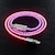 cheap Cell Phone Cables-180° Rotatable RGB Lighting Charging Cable 6A 120W Super Fast Charging Cable USB A RGB Gradient Charge Line for Iphone HUAWEI Xiaomi