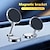cheap Car Holder-720° Rotatable Magnetic Car Phone Stand Metal Magnet Mobile Phone Holder in Car GPS Support Foldable Mount For iPhone 14 Samsung