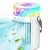 cheap Fans-Portable Air Conditioners Fan Evaporative Mini Air Cooler with 3 Speeds 7 Colors Misting Humidifier Personal Air Cooler Touch Screen Desktop Cooling Fan with Large Water Tank for Home Room Office