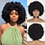 halpa Räätälöidyt peruukit-lyhyet 70-luvun afroperuukit mustille naisille iso synteettinen musta lyhyt afroperuukki 70-luvun 8 tuumainen 60-luvun afroperuukki naisille pirteät ja pehmeät luonnollisen näköiset halloween cosplay