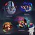 cheap Star Galaxy Projector Lights-Star Projector Night Light Astronaut Starry Projector Lamp Birthday Christmas Gifts for Boys Girls 360 Rotating 8 Kind Sky Projector Auto Timing with Energy Halo Baby Nightlight