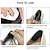 baratos Palmilhas-10 pares de palmilhas de calcanhar remendo para alívio da dor antidesgaste almofadas para cuidados com os pés protetor de calcanhar adesivo traseiro palmilha de inserção de sapatos