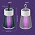 economico Repellenti per zanzare elettrici-Killer Elettrico per Zanzare da Interno e Esterno – Trappola Portatile per Luci LED Viola con Aspirazione e Scossa Elettrica per Campeggio e Casa