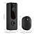 cheap Video Door Phone Systems-Doorbell Camera Wireless WiFi Smart Video Doorbell Camera with Chime 2 Way Audio AI Smart Human Detection Night Vision Cloud Storage Real Time Alert for Home 2023 Updated