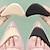 abordables Plantillas-5 pares de esponja para el antepié para mujer, inserto para el dedo del pie, cojín para la mitad del antepié, zapatos grandes antidolor, ajuste de los zapatos de relleno superior largo delantero del