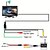 billige Bil-DVR-Anytek 700 1080p Nyt Design / HD Bil DVR 120 grader Vidvinkel CMOS 3 inch / 10 inch IPS Dash Cam med WIFI 8 infrarøde LED Biloptager
