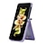 halpa Samsung-kotelot-puhelin Etui Käyttötarkoitus Samsung Galaxy Z Flip 5 Z Flip 4 Z Flip 3 Käsilaukku Kukkaro Lompakkokorttikotelo Vetoketju Irrotettavalla Cross Body -hihnalla Korttipidikkeen paikat Yhtenäinen väri PC