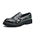cheap Men&#039;s Slip-ons &amp; Loafers-Men&#039;s Oxfords Loafers &amp; Slip-Ons Dress Loafers Monk Shoes Lug Sole Casual British Daily Party &amp; Evening Patent Leather Height Increasing Comfortable Loafer Black Green Spring Fall