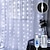 cheap LED String Lights-1pc Curtain Lights 300 LED Curtain Fairy Lights with Remote 8 Modes 9.8  9.8 Ft Curtain String Lights Waterproof USB Plug In Copper Wire Lights For Bedroom Window Chrismas Wedding Party