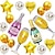 voordelige Event &amp; Party Supplies-2 stks/set grote helium ballonnen creatieve grote maat champagne fles beker folie ballonnen wijnglas ontwerp ballon voor bruiloft verjaardagsfeestje decoraties