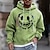 Χαμηλού Κόστους ανδρικά 3d hoodies-Ανδρικά Φούτερ πουλόβερ με κουκούλα και πουλόβερ Ανθισμένο Ροζ Θαλασσί Πράσινη Μέντα Πορτοκαλί Πράσινο του τριφυλλιού Με Κουκούλα Κινούμενα σχέδια Γραφικά Σχέδια Στάμπα Καθημερινά Αθλητικά 3D εκτύπωση