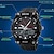 お買い得  デジタル腕時計-skmei メンズスポーツ腕時計ソーラーデジタル LED 軍事メンズ腕時計ファッションカジュアルエレクトロニクスクロノグラフラバー腕時計男性時計リロイやつ