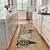 Недорогие Кухонные коврики и коврики-Прямоугольный 3/5 дюйма (1,5 см) Коврики механически Полиэстер Нескользящий Геометрический рисунок 3D
