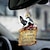 baratos Pendentes e Ornamentos para automóveis-enfeite de cachorro fofo lindo cabide de acrílico para carro decoração de carro ornamento de dois lados