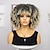 cheap Costume Wigs-Short Curly Afro Wigs with Bangs for Black Women Brown Afro Kinky Curly Wigs for Black Women Synthetic Heat Resistant Fluffy Brown Wigs Halloween Cosplay Party Wigs