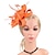 cheap Fascinators-Fascinators Net Halloween Kentucky Derby Classic Wedding With Flower Headpiece Headwear