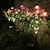 levne Zahradní osvětlení-led solární květinová světla rododendron venkovní simulovaná květinová lampa led umělá květina stojací lampa zahradní a nádvoří dekorativní světla sváteční party dekorativní světla