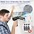 cheap Vacuum Cleaners-Compressed Air Duster 50000 RPM Keyboard Cleaner For Office 2 Adjustable Speed Electric Air Dusters Good Replacement For Compressed Air Can 6000 MAh Rechargeable Electric Duster For Deep Cleaning
