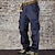 cheap Cargo Pants-Men&#039;s Cargo Pants Cargo Trousers Trousers Multi Pocket Plain Wearable Outdoor Casual Daily Cotton Blend Fashion Classic Army Yellow Black