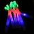 abordables Lampes décoratives, gadgets-coloré éponge mousse fluorescent bâton concert aide flash bâton bar performance grand led lumière up bâton accessoires lueur dans l&#039;obscurité articles de fête