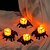 Недорогие Огни Хэллоуина-хэллоуин паук свеча светодиодный ночник атмосфера украшения реквизит для бара домашний рабочий стол кемпинг вечеринка с привидениями украшение на хэллоуин