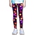 tanie dziewczęce majtki 3d-Dla dziewczynek 3D Graficzny Getry Lato Jesień Aktywny Śłodkie Moda miejska Poliester Dzieci 3-12 lat Na zewnątrz Ulica Sport Szczupła