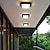 olcso Mennyezeti lámpák-kültéri mennyezeti lámpa vízálló és rovarálló erkély kerti pavilon bejárati ajtó folyosó folyosó kültéri eresz mennyezeti lámpa