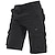 cheap Cargo Shorts-Men&#039;s Cargo Shorts Shorts Hiking Shorts Multi Pocket Plain Wearable Knee Length Casual Daily Holiday 100% Cotton Sports Fashion Gray Green Black