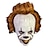 levne Příslušenství-To Pennywise Zabijácký klaun Maska Dospělé Unisex Horor Strašidelný kostým předvečer Všech svatých Karneval Mardi Gras Jednoduché Halloweenské kostýmy