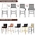 abordables Couverture de chaise de salle à manger-2 pcs stretch noir tabouret de bar pub chaise housse blanc tabouret couverture comptoir noir pour salle à manger café tabouret de bar tissu jacquard avec fond élastique