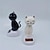 ieftine Pandative Auto și Ornamente-noul leagăn solar păpușă accesorii mașini desene animate creative pisică ornament mașină cadou jucării pentru copii