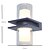 ieftine lumini de perete exterioare-corpuri de iluminat de perete exterioare lumina sus si jos lumina de perete impermeabila lanterne aplice de perete iluminat de perete lămpi moderne de perete pentru terasa ușă de intrare intrare alb cald 110-240v