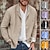 cheap Men&#039;s Blazers-Men&#039;s Lightweight Jacket Blazer Casual Daily Breathable Classic Spring Fall Autumn Solid Color Sporty Casual Turndown Regular Regular Fit Black Yellow Blue Purple Khaki Jacket